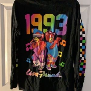 Lisa Frank Unisex Long Sleeve Skater Shirt